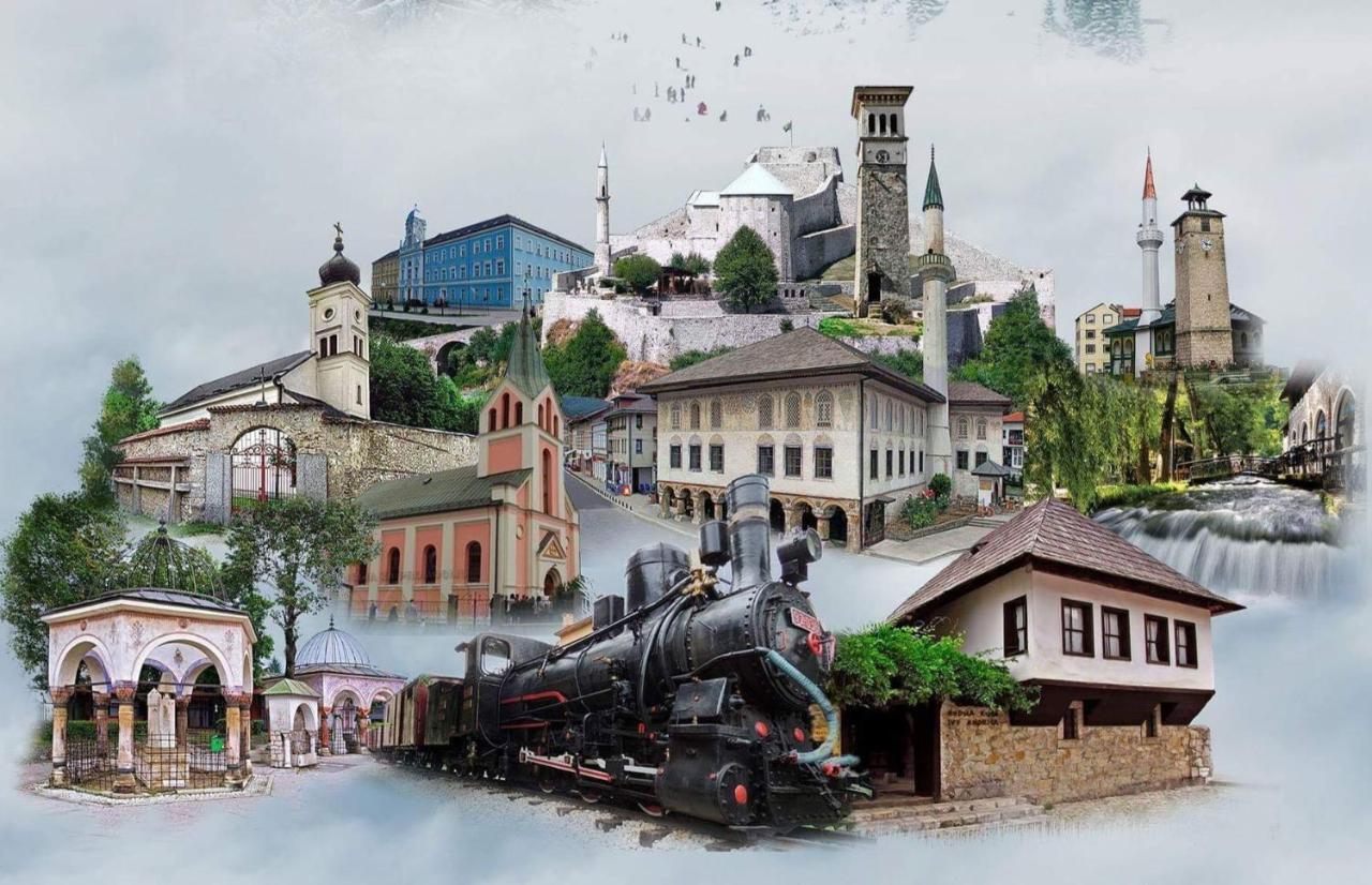 Panorama Travnik Aparthotel Bagian luar foto