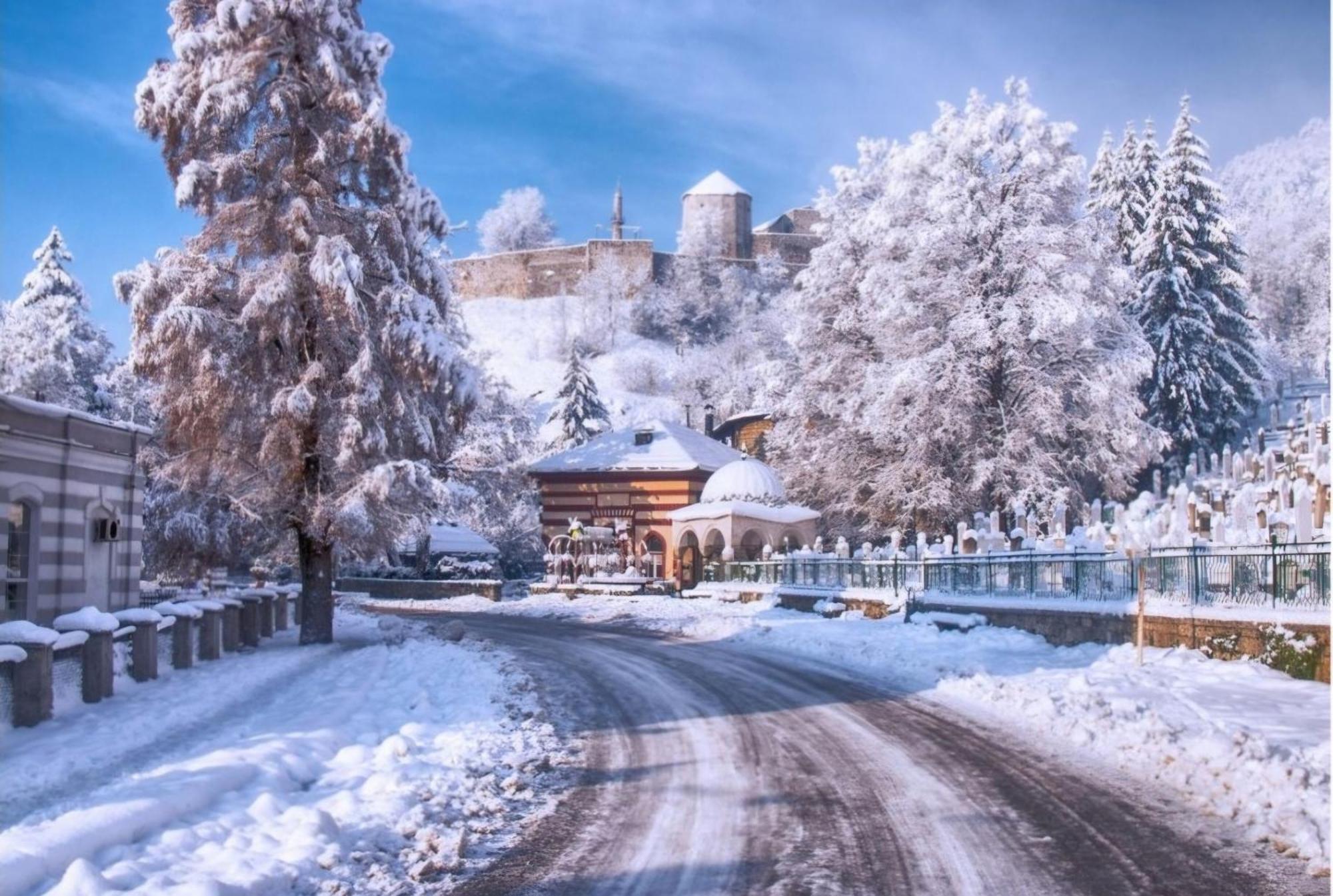 Panorama Travnik Aparthotel Bagian luar foto